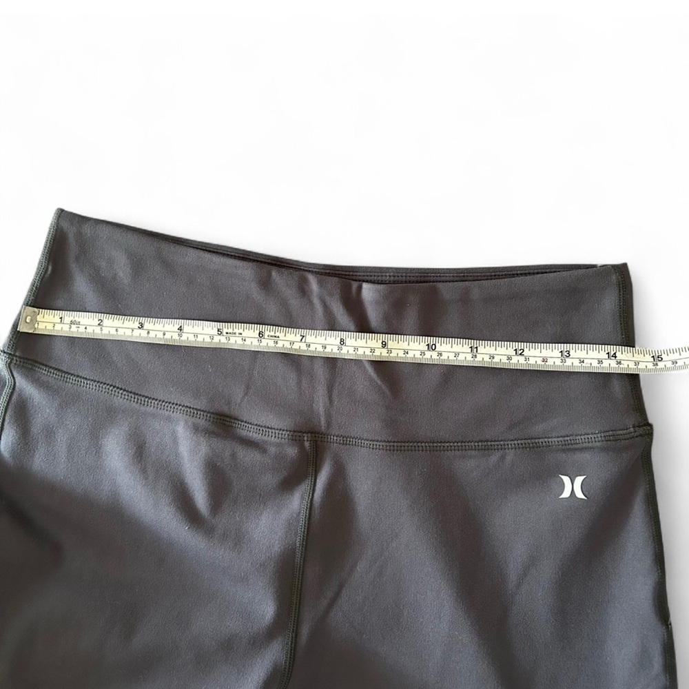 Hurley Charcoal Active Yoga  Flare Cargo Leggings - Picture 6 of 7